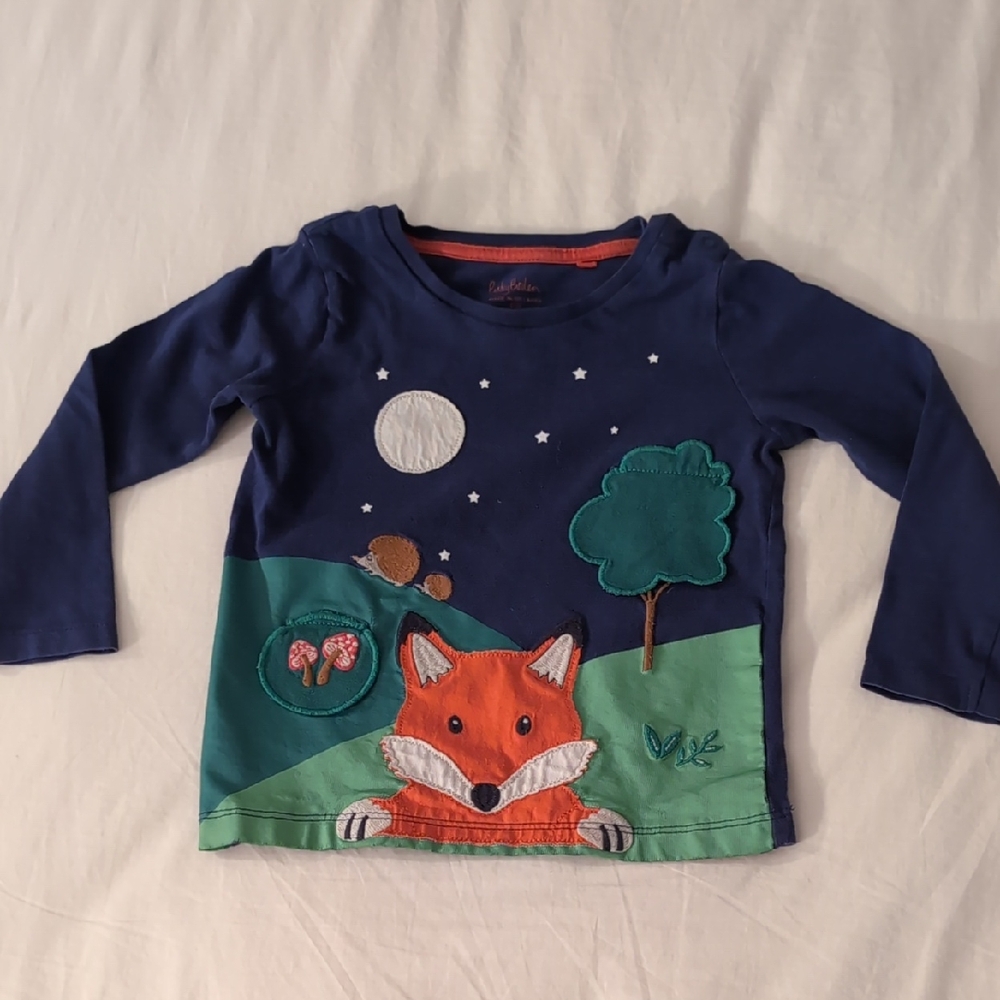 Baby Boden Long Sleeve Shirt -Size 2-3Y